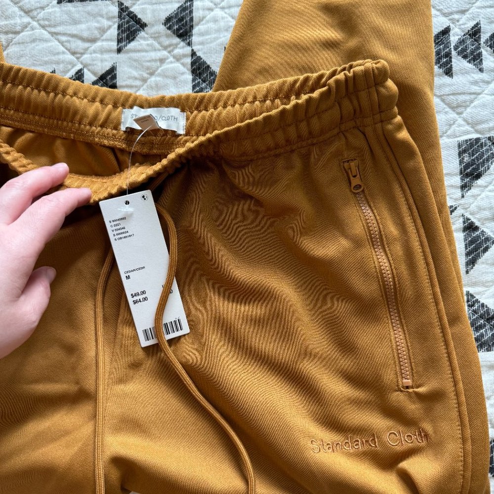 Urban Outfitters Brass Standard Cloth Track Pant